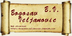 Bogosav Veljanović vizit kartica